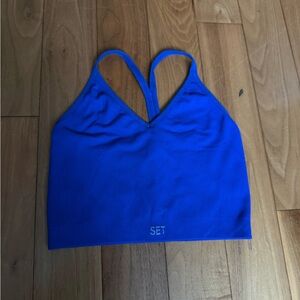 SET Active Vibrant Blue Bra Top